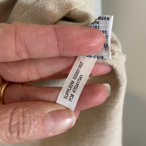 Polo Ralph Lauren Mens XL Heather Beige Cotton Pique Short Sleeve Polo Shirt - Picture 7 of 8